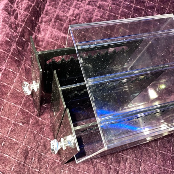 New Body jewlery holder acrylic 3 trays one missing Handel - Picture 4 of 10